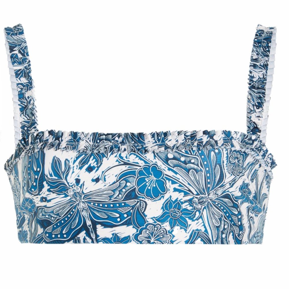 NWT Agua by Agua Bendita Olmo Bikini Top Size Small S